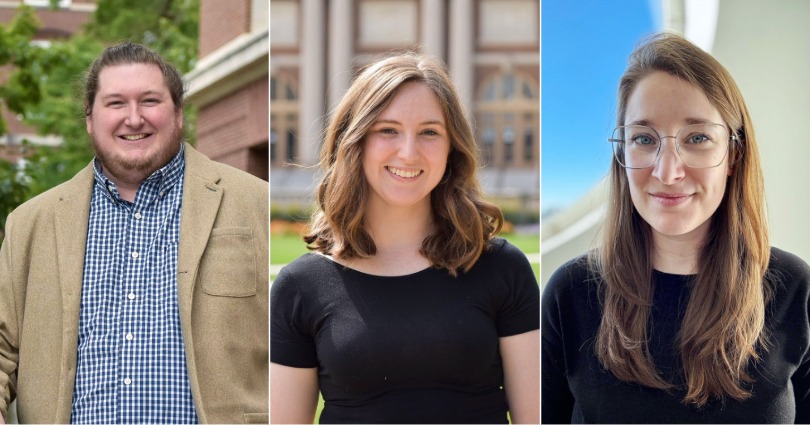 a collage of Golding, Campbell, and Johnson