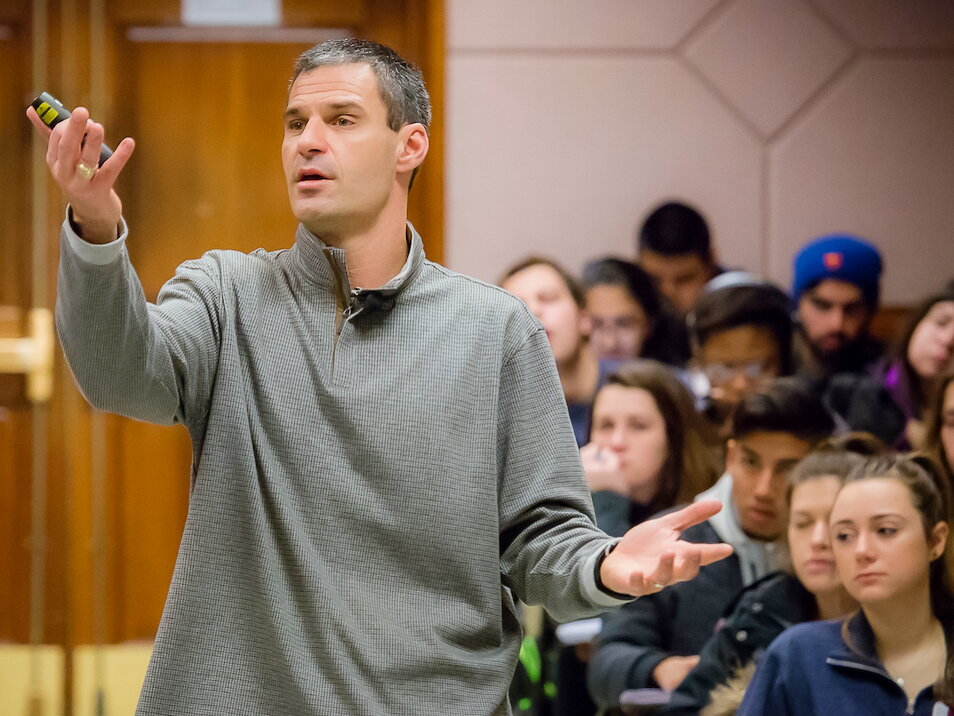 professor teaching
