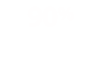 90%